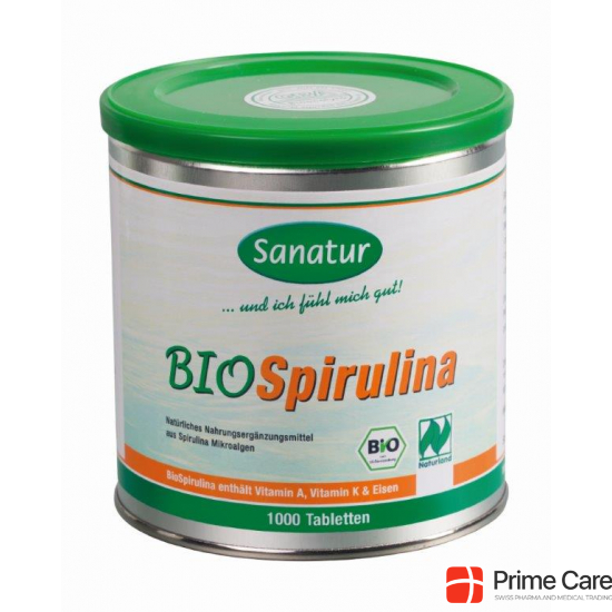 Bio Spirulina Hau Tabletten 400mg 1000 Stück buy online