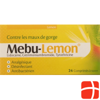 Mebu-lemon Lutschtabletten 24 Stück