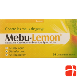 Mebu-lemon Lutschtabletten 24 Stück