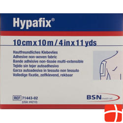 Hypafix adhesive fleece 10cmx10m roll