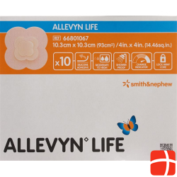 Allevyn Life Adhäsiver Silikonschaumverband 10.3x10.3cm 10 Stück