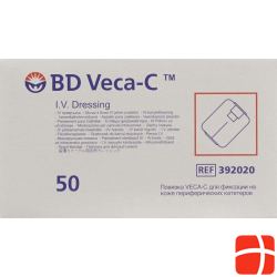 BD Veca-c Katheter Fixierverband Sichtfenst 50 Stück