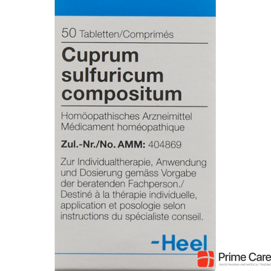 Cuprum Sulfuricum Comp. Heel Tabletten 50 Stück buy online