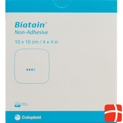 Biatain Non-Adhesive 10x10cm 10 Stück