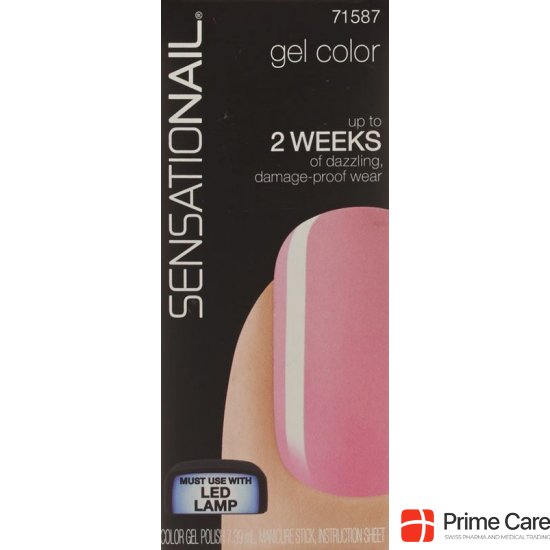 Fingrs Sensationail Gel Polish Pink Chiffon buy online