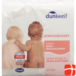 Duniwell Baby Waschlappen 40 Stück