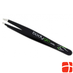 Bodyglo Hair Plucking Tweezers 9.5cm Slanted Soft