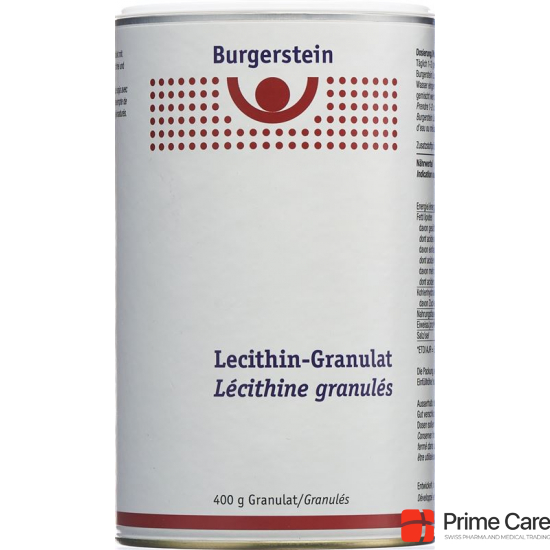 Burgerstein Lecithin Granules Ds 400 g buy online