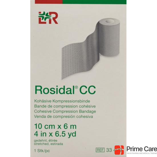 Rosidal Cc Kohaes Kompressionsbinde Kurzzug 10cmx6 buy online