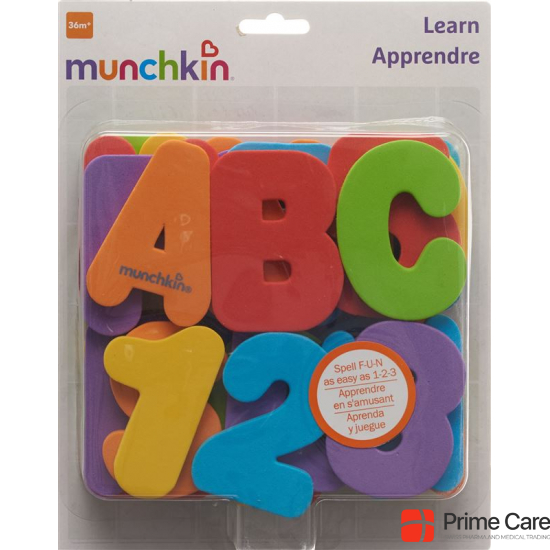 Munchkin Bade Buchstaben & Zahlen 36 Stück buy online