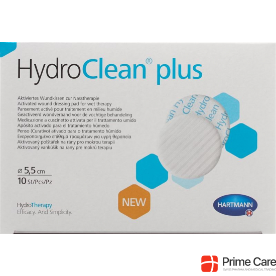 Hydroclean Plus Wundkissen 5.5cm Rund 10 Stück buy online
