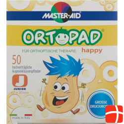 Ortopad Happy Occlusionspflaster Junior 50 Stück