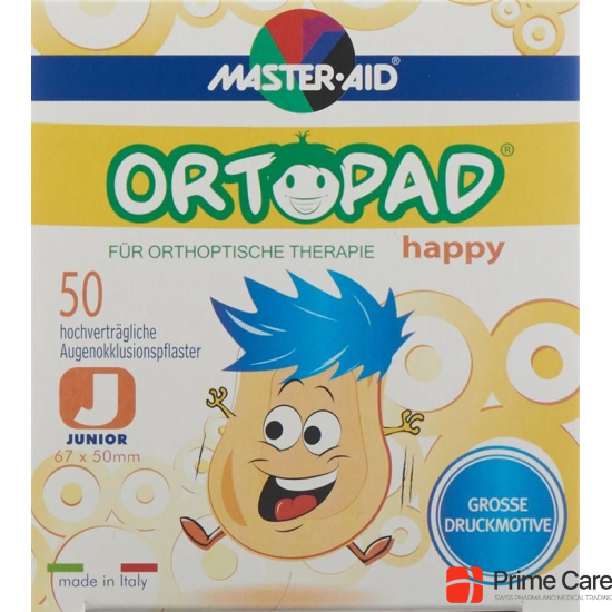 Ortopad Happy Occlusionspflaster Junior 50 Stück buy online