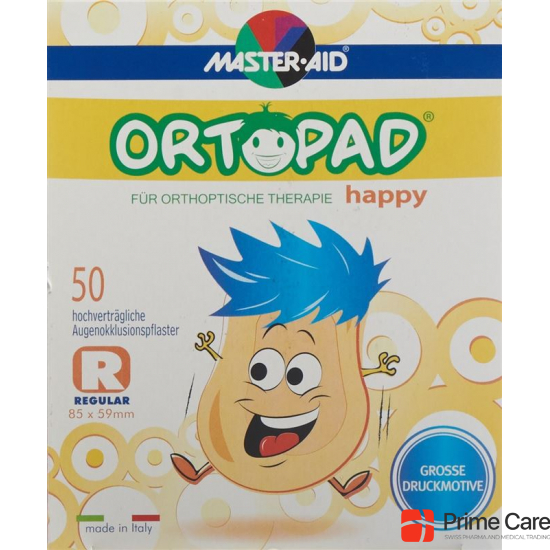 Ortopad Happy Occlusionspflaster Regular 50 Stück buy online