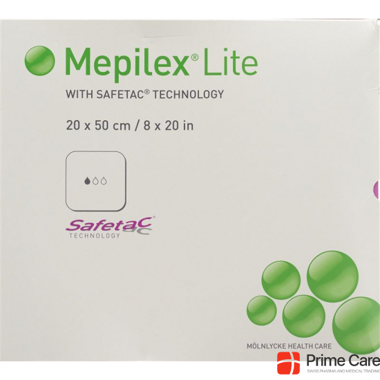 Mepilex Lite Absorptionsverb 20x50cm Silik 4 Stück buy online