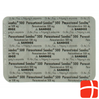 Paracetamol Sandoz Tabletten 500mg 20 Stück