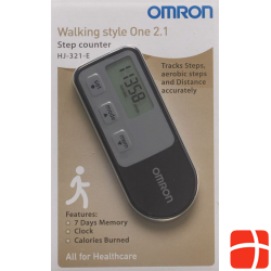 Omron Walking Style One 2.1 Schrittzähler Schwarz