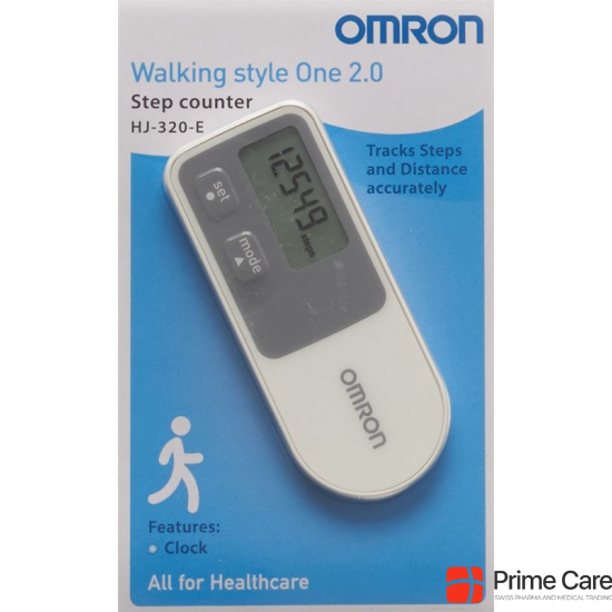 Omron Walking Style One 2.0 Schrittzähler Weiss buy online