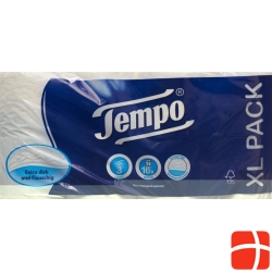 Tempo toilet paper Classic white 3-ply 150 sheets of 16 pieces