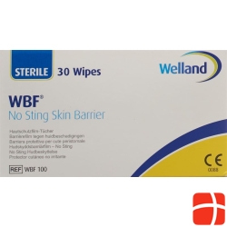 WBF Wipes skin protective aprons 100x160mm sterile 30 pcs