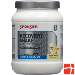 Sponser Recovery Shake vanilla powder can 900 g