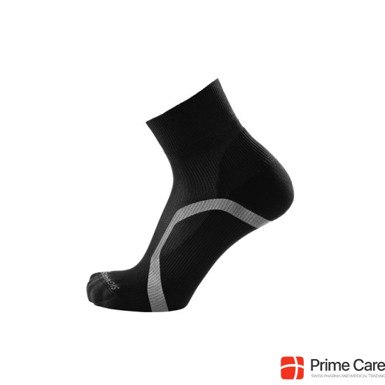 SIGVARIS Ankle Socks f Sleev 35-38.5 black 1 pair