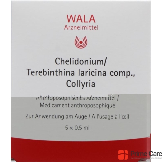 Wala Chelidonium / Terebinthina laricina comp. Gtt Opht 5 x 0.5 ml