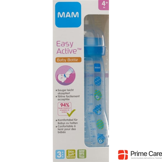 MAM Easy Active Baby Bottle 330ml bottle 4+ months