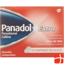 Paracetamol Extra Filmtabl 500 mg of 10 pcs