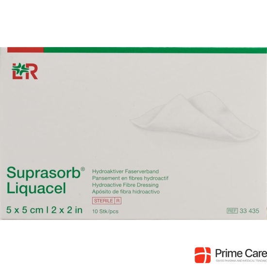 Suprasorb Liquacel 5x5cm 10 pcs