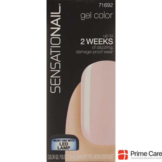 Sensationail gel polish babydoll pink buy online