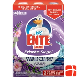 Toilet Duck freshness seal replenisher lavender 2 x 36 ml