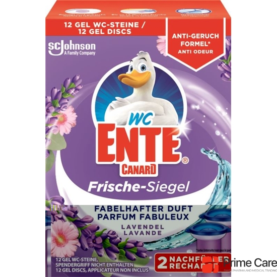 Toilet Duck freshness seal replenisher lavender 2 x 36 ml