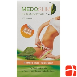 Medoslim prickly pear tbl 120 pcs