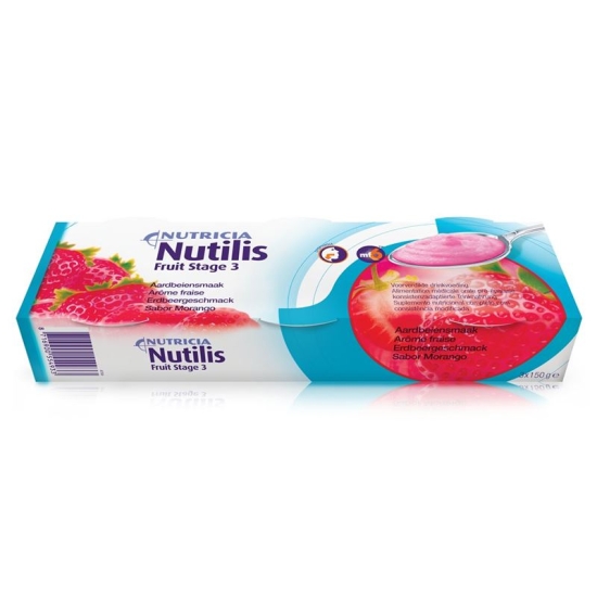 Nutilis Fruit liq strawberry 3 x 150 g