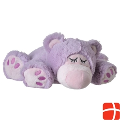 Beddy Bear stuffed animal heat Sleepy Bear purple