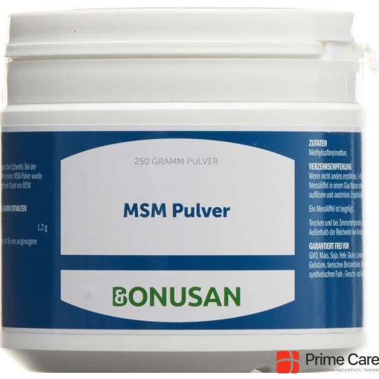 Bonusan MSM PLV 250 g buy online