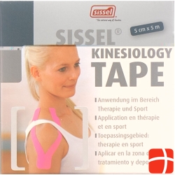 Sissel Kinesiology Tape 5cmx5m pink