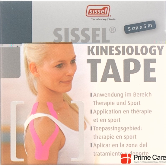 Sissel Kinesiology Tape 5cmx5m pink buy online