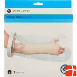 Vitility shower coating forearm