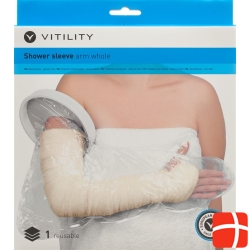 Vitility shower coating whole arm