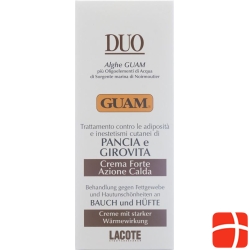 GUAM DUO cream abdominal + hip warming 150 ml