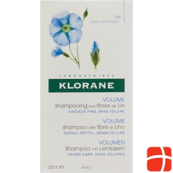 Klorane flax fiber shampoo 200 ml