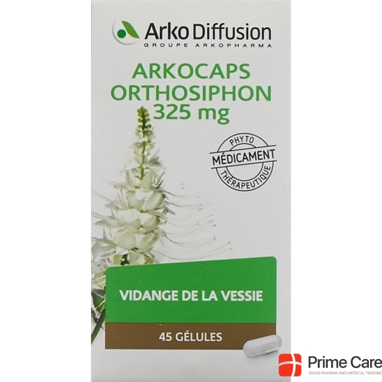 Arkocaps Orthosiphon Kaps 325 mg vegetable Ds 45 pcs