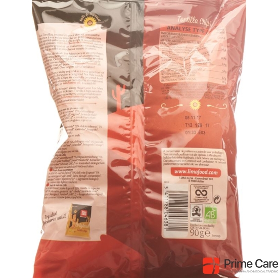 Lima Chips Tortilla Chili Bag 90 g buy online