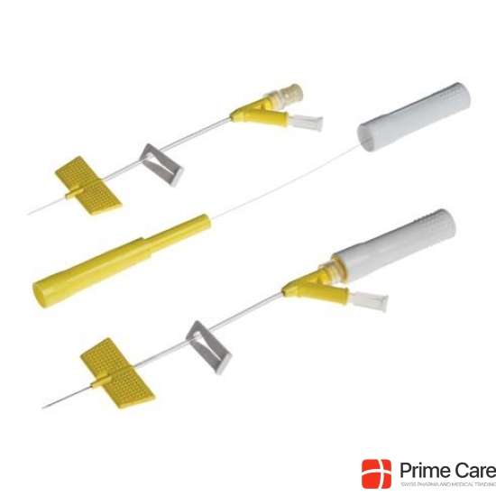 BD Saf-T-Intima 24G 0.7x19mm yellow 25 pcs