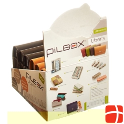 Pilbox LIBERTY display assorted 6 pcs 3x + 3x camel chocolate German / French