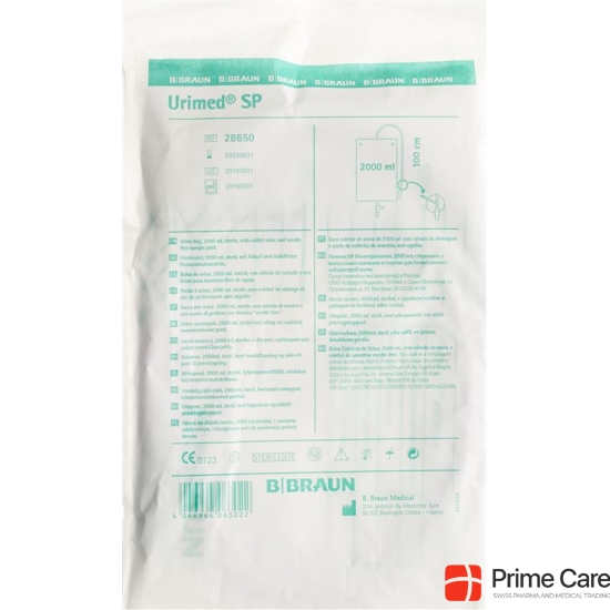 Urimed SP urine bag 2l sterile