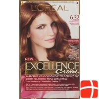 Excellence Creme Color 6:32 sunny brown hair