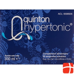 Quinton Hypertonic 21g / l 30 pcs Trinkamp